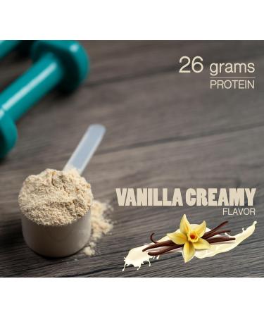 Katana Nutrition Whey Protein Powder - Vanilla Flavor | 26g Protein | 24 Servings | Gluten Free Non-GMO Lactose Free | Premium Quality eCommerce International Shipping - Buy Online on GoSupps.com