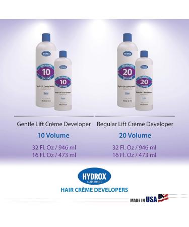 Hydrox 10-Volume Creme Developer - Gentle Lift 32 oz | International Shipping Available - Buy Online on GoSupps.com