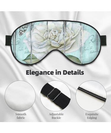 Vintage Rose1 Adjustable Double-Sided Sleep Mask | Soft Eye Covers for Perfect Shading & Reduced Eye Edema | International Shipping Available - Buy Online on GoSupps.com