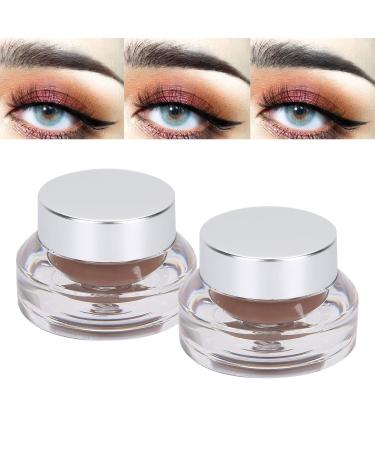 2pcs Waterproof Eyebrow Eyeliner Cream - Long-Lasting Anti-Smudge Tint Gel & Highlight Color Paste - Buy Online on GoSupps.com
