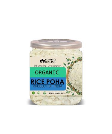 Blessfull Healing Organice Rice POHA for Breakfast 1 lb (453 Gram)