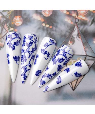 Buy Makartt Transfer Foil Nails Kit - Floral Pattern 10 Rolls for Nail Art DIY Decoration | Best Nail Foil Stickers for Creative Designs - Buy Online on GoSupps.com