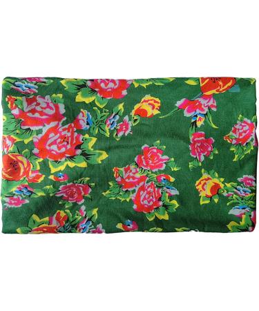 amangul Wide Headband for Women Elastic Bandeau Sports Headwrap Northeast Rural Style Floral Hairband Stretchy Workout Headwear(F5) - Buy Online on GoSupps.com