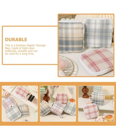 Ultechnovo 8 STK Mini Storage Bags - Stylish Shaving & Organizer Bag for Women - Perfect for Tampons Bandages & Toiletries - Multi-functional Cotton Bathroom Bag - Buy Online on GoSupps.com