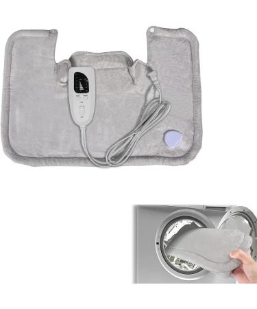 Yajexun Heated Neck Shoulder Pad - 60W Skin-Friendly Warmth for Winter - Large Weighted Heating Pillows for Tension Relief - Buy Online on GoSupps.com