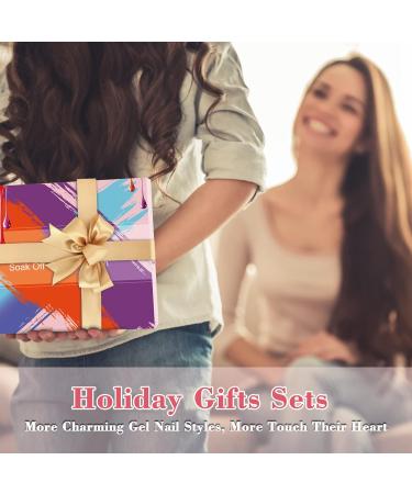 Gel Nail Polish SHOWNAIL 39 Pcs Gel Nail Polish Set Soak Off Gel Nail Set with Glossy and Matte Gel Top Base Coat Popular Nude Neon Pastel White Black Glitter Gel Polish Set Diy Nail Collection 36 Colors - Buy Online on GoSupps.com