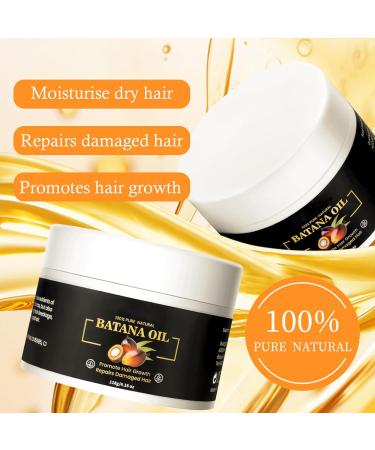 Raw Batana Oil for Hair Growth Pure Batana Oil Prevent Hair Loss Repairs Damaged Hair and Enhances Hair Thicknes Scalp and Hair Care for Women & Men - Buy Online on GoSupps.com