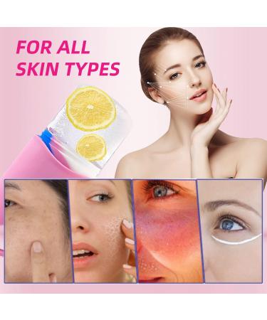 Pelctfcr Ice Face Roller - Brighten Skin & Enhance Glow | Reduce Fine Lines & Shrink Pores | Reusable Facial Tool for All Skin Types - Buy Online on GoSupps.com