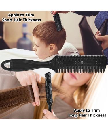 Hair Scissors 10PCS Hairdressing Scissors of Flat Scissors Teeth Scissors Thinning Hair Salon Children Home Hairdressing Tool Set - Buy Online on GoSupps.com