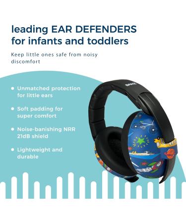 Banz Bubzee Baby Ear Defenders 0-36 Months Transport - Noise Cancelling Headphones for Babies & Toddlers - Buy Online on GoSupps.com