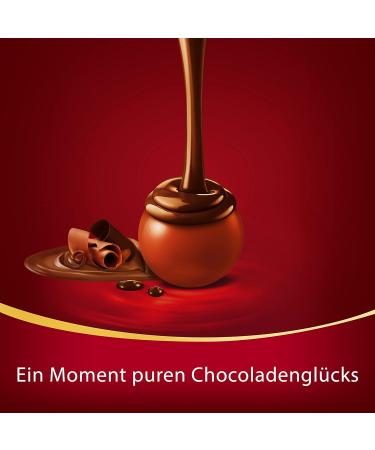 Lindt Lindor Double Chocolate 1 kg Bag | 80 Soft Melting Pralines | Resealable Large Pack | Ideal Gift for Chocolate Lovers - Buy Online on GoSupps.com