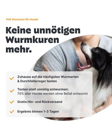 PEZZ Parascreen PCR+ Wurktest for Dogs | 11 Worm & Parasite Tests | Includes Free Lab Shipping - Buy Online on GoSupps.com