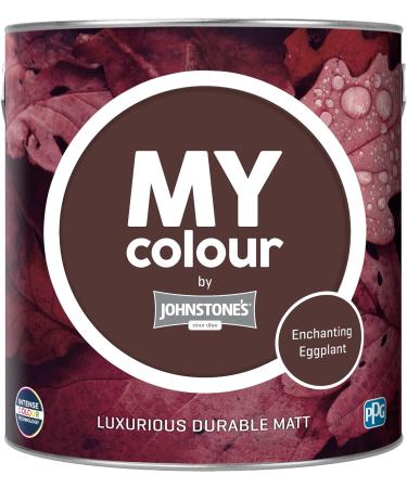 Johnstone's Enchanting Eggplant Durable Matt Paint - 2.5L - Buy Online on GoSupps.com