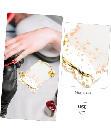 Beatifufu Nail Gel Lacquer Pallet Makeup Mixing Plate Nagelkunstbak - Buy Online on GoSupps.com