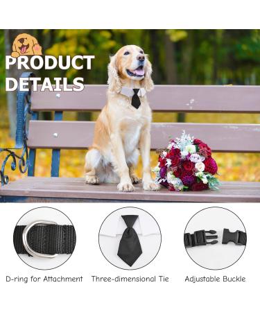Buy Hacraho Dog Tie - Adjustable Smoking Neck Band Collar with Quick Lock Buckle (L) | International Shipping Available - Buy Online on GoSupps.com