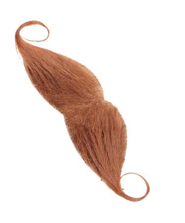 COLLBATH False Mustache Fake Facial Hairs Old Man Costume Realistic Beard for Adult Fake Beard Artificial Beard Costume Whiskers Halloween Cosplay Beard Party Supplies Plush Cloth 11.5x3cm As Shown