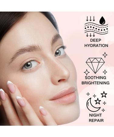 Collagen Face Mask - Face Masks Beauty - Sleeping Face Mask for women - Overnight Face Mask Skin Care - Improve Face Care - Smooth and Brightening - Buy Online on GoSupps.com