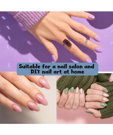 Buy Short Gel Nail Tips - 120 Clear Soft Gel Extensions 12 Sizes Perfect for Acrylic Nails - International Shipping Available - Buy Online on GoSupps.com