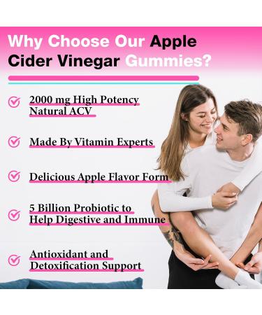 Apple Cider Vinegar Gummies Advanced Keto ACV Gummies ACV Gummies for Detox Cleanse Metabolism & Digestion Keto Support Formulated with Green Tea B6 & B12 Probiotics 120 Counts 60 Count (Pack of 2) - Buy Online on GoSupps.com