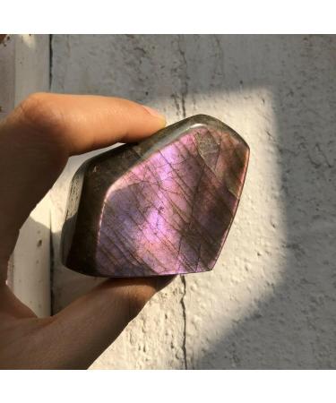 190g Natural Purple Labradorite Freeform Crystal Gemstone SpecimenReiki Stone Crystal Reiki - Buy Online on GoSupps.com