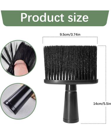 2 Piece Neck Brush Set Hairdresser Neck Brush Soft Barber Brush Hairdresser Brush for Cleaning Broken Hair on the Neck - Buy Online on GoSupps.com