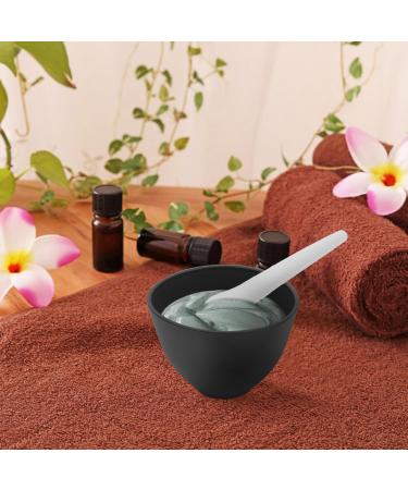 Shop Healeved Silicone Mixing Bowls Set - White Facial Mask Mixing Bowl with Applicator & Measuring Spoon - Perfect for DIY Skincare - Buy Online on GoSupps.com