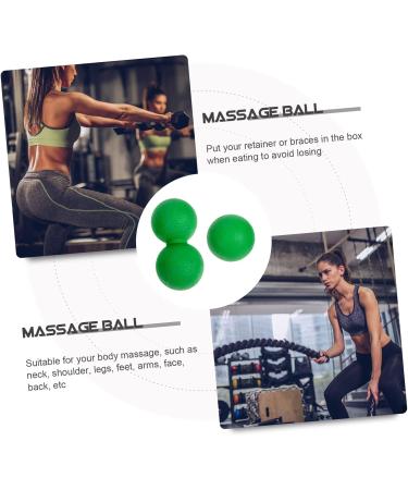 Fascia Ball Massage Set - Peanut Fitness Trainer Muscle Massager & Foot Relief Tool for Optimal Recovery - Buy Online on GoSupps.com