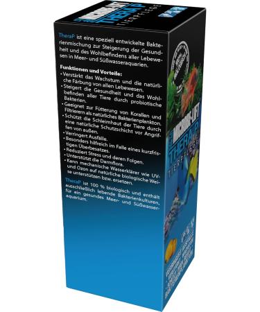 Microbe Lift Therapy 118ml | 100% Biological Bacteria for Fish | Promotes Growth & Vitality | Reduces Illness in Aquariums - Buy Online on GoSupps.com