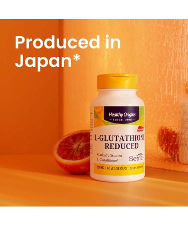 Healthy Origins L-Glutathione 250 mg (Setria Non-GMO Gluten Free Antioxidant Immune Support Skin Support) 150 Veggie Caps 150 Count (Pack of 1) - Buy Online on GoSupps.com
