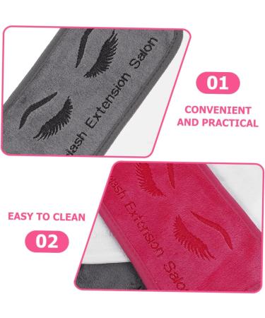 WOONEKY Coussinets Frontaux pour Extensions de Cils 6 Pi ces Doux et Confortable Protection Frontale pour Salon et Usage Domestique Couleurs Vari es (rose Fonc Blanc Gris - Buy Online on GoSupps.com