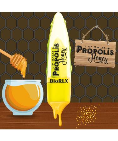 BioRLX Propolis & Honey Lip Balm - Color Free | Moisturizing Lip Care | 2-Pack for Healthy Lips - Buy Online on GoSupps.com