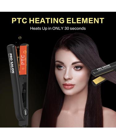 Professional Hair Straightener Set - Fast Heating Ceramic Flat Iron Kit | Dual Voltage 110-240V | Salon Quality Multi-use Hair Styling - Buy Online on GoSupps.com