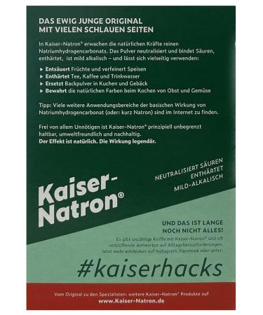 Holste Kaiser Natron Economy Pack - 10 x 250g | Premium Baking Soda for All Your Needs | International Shipping Available - Buy Online on GoSupps.com