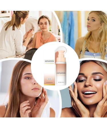 Adaptive Foundation | Face Foundation Moisturizing Brightening Nourishing Corrective Cream 30ml for Festival Photography Daily Wear Stage Wedding Sensitive Skin Adults - Buy Online on GoSupps.com