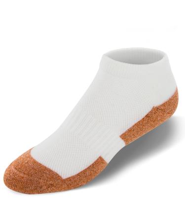 Apex Copper Cloud Socks 3-pack - No White - L: Women's 11.5-13 / Men's 10.5-12