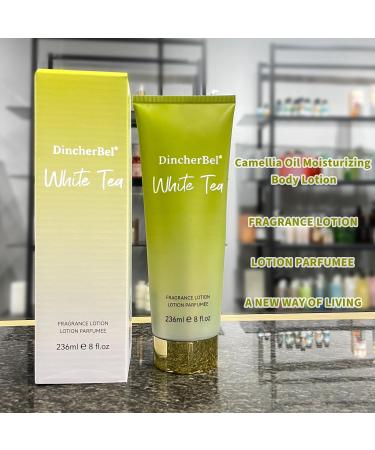 Camellia Oil Moisturizing Body Lotion - Ultra Moisturizer for Men Women & Children | 8 oz White Tea - All Skin Types - Buy Online on GoSupps.com