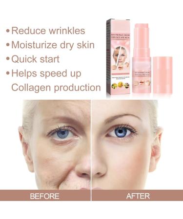 Anti Wrinkles Face Moisturiser Balm Instant Wrinkle Multi Balm Collagen Boosting Moisture Balm Stick Smooth Fine Lines & Anti Aging Wrinkle Fillers That Work Diminish Eye & Face Wrinkles-For All Skin - Buy Online on GoSupps.com