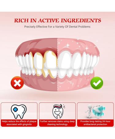 4PCS SP-6 Probiotic Whitening Toothpaste Enhanced Formula with 6 Probiotics for Teeth Whitening and Gum Health Enamel-Safe Fluoride-Free Fresh Mint Flavor Ultra whitening and Fresh Breath - Buy Online on GoSupps.com