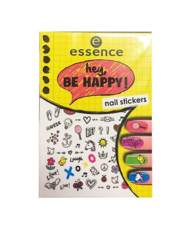 ESSENCE NAIL ART STICKERS PARA U AS 05 HEY BE HAPPY !