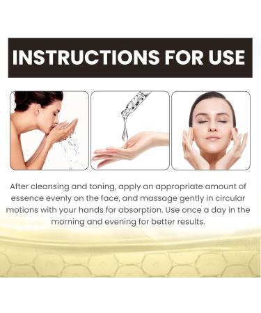  KFDDRN bee venom serum face serum cream wrinkle cream venom natural essence bee mink face face bee mink skin firming firming skin tightening for 3pcs - Buy Online on GoSupps.com