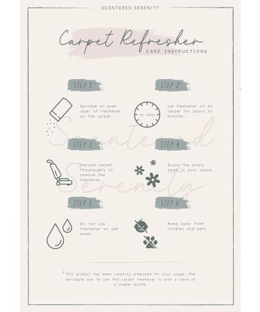 Fresh Linen Carpet Powder - Odor Neutralizer & Freshener | Long-Lasting Fragrance | Safe for All Carpet Types - Buy Online on GoSupps.com