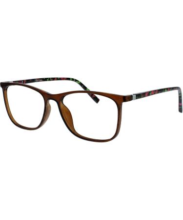 Opulize Unisex Arc Reading Glasses Pack of 9 | +3.00 Diopters | Black Brown Blue - International Shipping Available - Buy Online on GoSupps.com