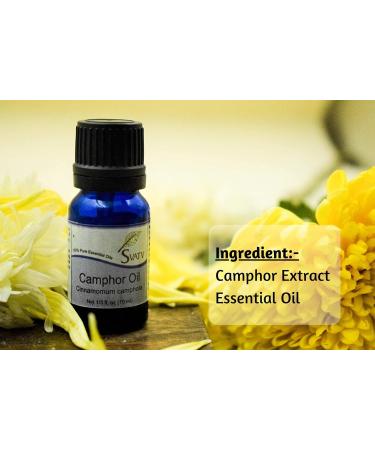 SVATV Essential Apricot Oil - Therapeutic Quality for Yoga Massage Aromatherapy & DIY Body Care - 10ml Camphor Freshener - Buy Online on GoSupps.com