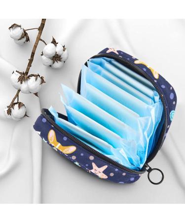 Funny Corgi Mermaid Storage Bag - Stylish Menstrual Pad & Cup Holder for Teens & Women - Buy Online on GoSupps.com