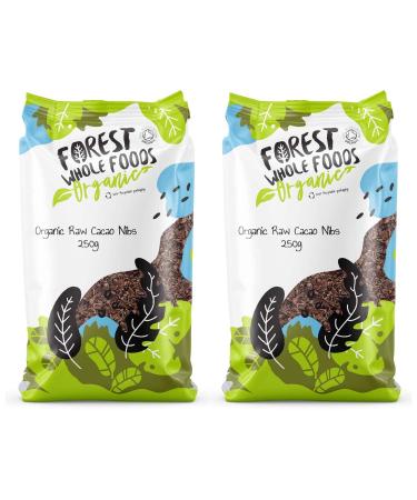 Organic Raw Cacao Nibs - Forest Whole Foods (500g)