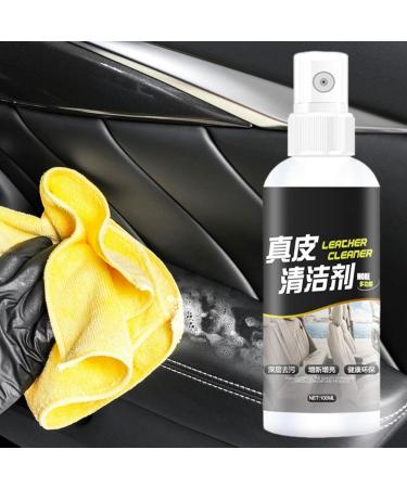 Leather Cleaning Foam Spray | Leather Cleaning Foam Spray - Leather Seat Cleaner Cleans & Protects Helps Prevent Fading & Cracking Repels Dust Lint & Staining Aocate - Buy Online on GoSupps.com