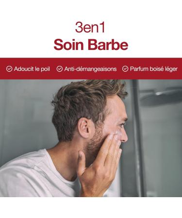 Sapiens Barbershop Organic Moisturizing Face Cream for Men Beard 80ml - 2in1 Face Cream & Beard Care for Men - Hyaluronic Acid and Q10 - Anti-Wrinkle Anti-Dark Circle Face Care - All Skin Types - Buy Online on GoSupps.com