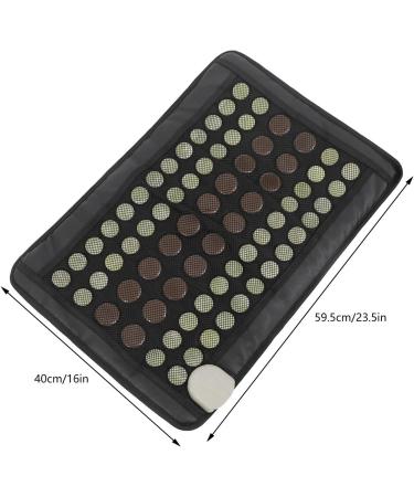Infrared Back Heating Pillows with Jade & Tourmaline - Adjustable Temperature Heat Pads for Pain Relief | 23.5 x 16 inch Relaxation Solution - Buy Online on GoSupps.com