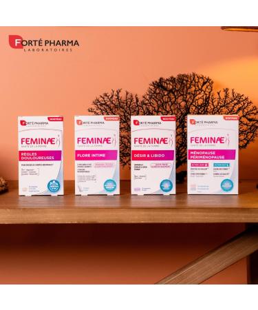 Fort Pharma - Feminae Flore Intime - Probiotique flore vaginale Lactobacillus D sagr ments f minins - 12 milliards d'UFC + Vitamine B2-15 g lules 1/jour - Buy Online on GoSupps.com