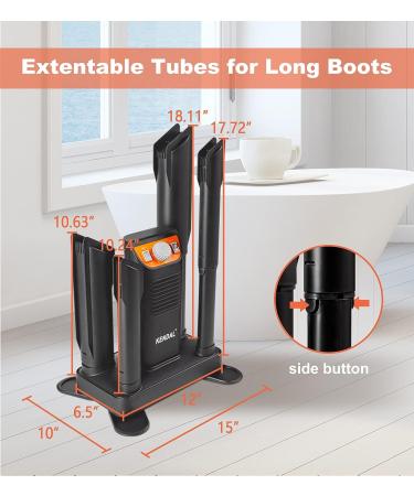 Kendal Boot Dryer for Work Boots  Shoe Dryer and Ozone Deodorizer  Portable Ski Boot Dryer with Adjustable Tubes & Timer  Ultra Silent  Quick Drying for Ski Boots  Sneakers  Gloves  Hats  Helmets Stand Up - Buy Online on GoSupps.com